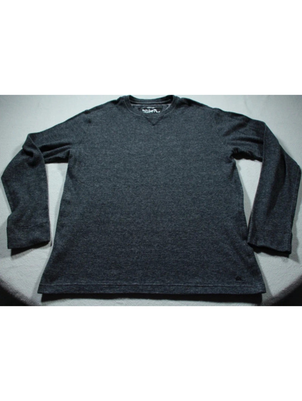 Men's Quiksilver Long Sleeve Thermal Shirt Gray M